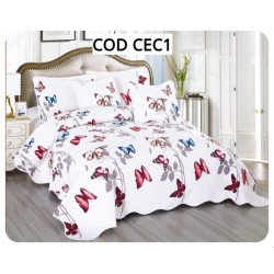 CUVERTURA PAT DUBLU 5 PIESE BUMBAC COD CEC1