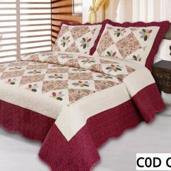 Cuvertura Pat Dublu 3 Piese Bumbac Finet COD CCQ2