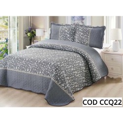 Cuvertura Pat Dublu 3 Piese Bumbac Finet COD CCQ22