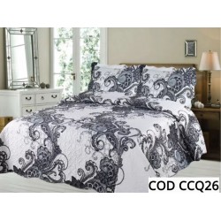 Cuvertura Pat Dublu 3 Piese Bumbac Finet COD CCQ26