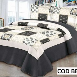 Cuvertura Pat Dublu 3 Piese Bumbac Satinat Cod BBS11 Cuvertura Pat Dublu 3 Piese Bumbac Satinat Cod BBS11