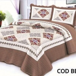 Cuvertura Pat Dublu 3 Piese Bumbac Satinat Cod BBS13 Cuvertura Pat Dublu 3 Piese Bumbac Satinat Cod BBS13