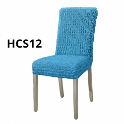 SET 6 HUSE CREPONATE PENTRU SCAUNE BLEU COD HCS12