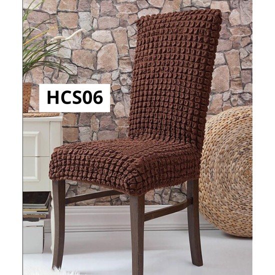 SET 6 HUSE CREPONATE PENTRU SCAUNE MARO INCHIS COD HCS06 SET 6 HUSE CREPONATE PENTRU SCAUNE MARO INCHIS COD HCS06