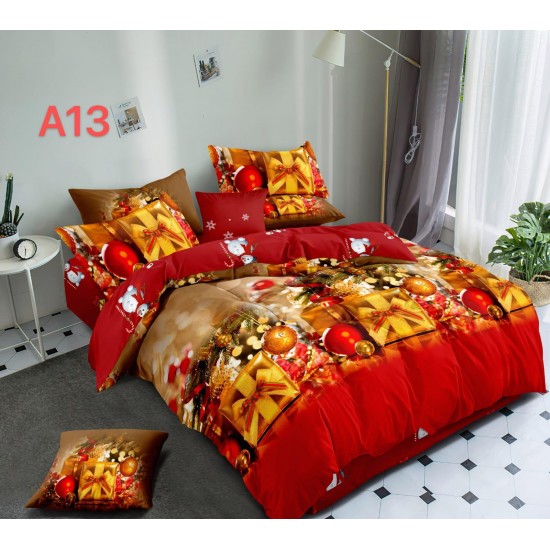 Lenjerie Bumbac Finet 6 Piese MODEL CRACIUN COD A13 Lenjerie Bumbac Finet 6 Piese MODEL CRACIUN COD A13