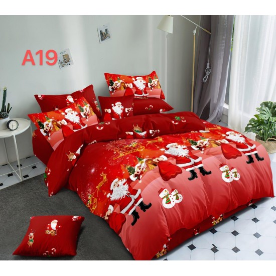 Lenjerie Bumbac Finet 6 Piese MODEL CRACIUN COD A19 Lenjerie Bumbac Finet 6 Piese MODEL CRACIUN COD A19