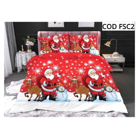 LENJERIE BUMBAC FINET 6 PIESE MODEL CRACIUN COD FSC2 LENJERIE BUMBAC FINET 6 PIESE MODEL CRACIUN COD FSC2