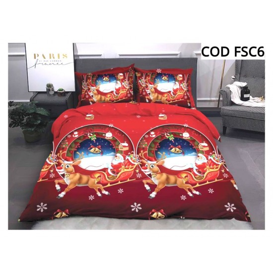 LENJERIE BUMBAC FINET 6 PIESE MODEL CRACIUN COD FSC6 LENJERIE BUMBAC FINET 6 PIESE MODEL CRACIUN COD FSC6