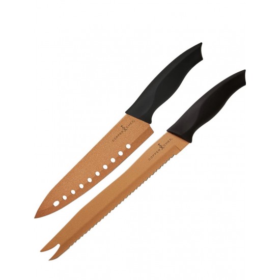 Set 2 cutite Copper Chef - Bucătărie - oferit de sellsell.ro