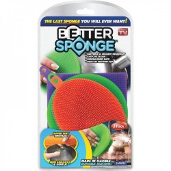 Set 3 Bureti de Vase, Better Sponge 1+1 GRATIS