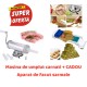 Masina de umplut carnati + Aparat de facut sarmale CADOU Masina de umplut carnati + Aparat de facut sarmale CADOU