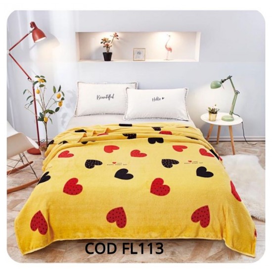 Patura Pufoasa Cocolino COD FL113 1+1 GRATIS Patura Pufoasa Cocolino COD FL113 1+1 GRATIS