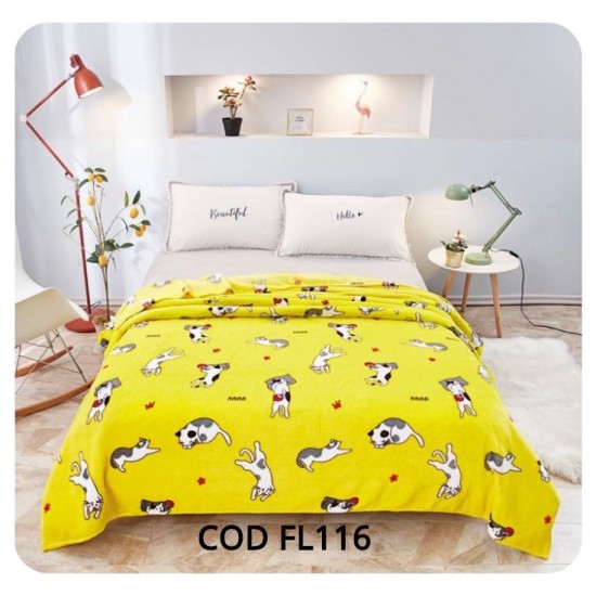 Patura Pufoasa Cocolino COD FL116 1+1 GRATIS Patura Pufoasa Cocolino COD FL116 1+1 GRATIS