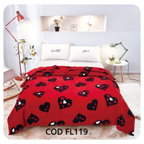 Patura Pufoasa Cocolino COD FL119 1+1 GRATIS Patura Pufoasa Cocolino COD FL119 1+1 GRATIS