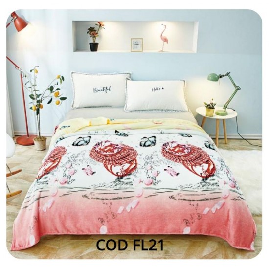 Patura Pufoasa Cocolino COD FL21 1+1 GRATIS Patura Pufoasa Cocolino COD FL21 1+1 GRATIS