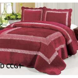 Cuvertura Pat Catifea 3 Piese COD - CCG1 Cuvertura Pat Catifea 3 Piese COD - CCG1