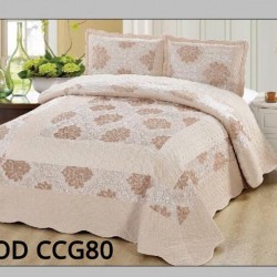 Cuvertura Pat Catifea 3 Piese - COD CCG80 Cuvertura Pat Catifea 3 Piese - COD CCG80