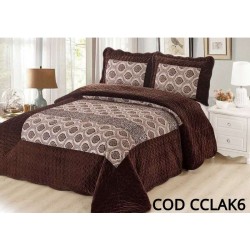 Cuvertura Pat Catifea 3 Piese - Cod CCLAK6