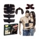 EMS Set electrostimulator 5 in 1 pentru slabire si tonifiere musculatura prin stimuli electrici EMS Set electrostimulator 5 in 1 pentru slabire si tonifiere musculatura prin stimuli electrici