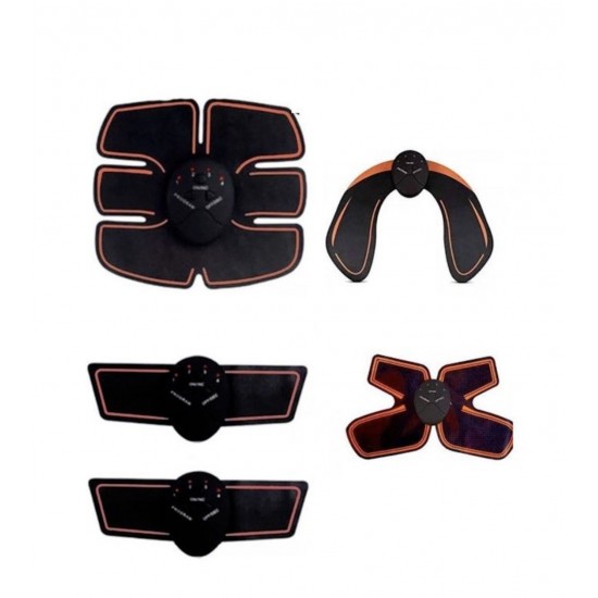 EMS Set electrostimulator 5 in 1 pentru slabire si tonifiere musculatura prin stimuli electrici EMS Set electrostimulator 5 in 1 pentru slabire si tonifiere musculatura prin stimuli electrici