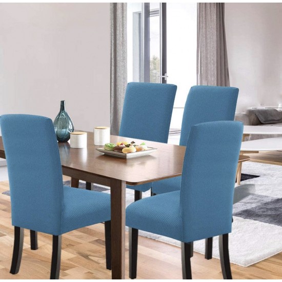 Set 6 huse pentru scaune - ALBASTRU Set 6 huse pentru scaune - ALBASTRU