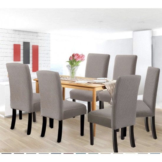 Set 6 huse pentru scaune - CAFEA CU LAPTE Set 6 huse pentru scaune - CAFEA CU LAPTE
