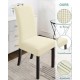 Set 6 huse pentru scaune - CREM UNT