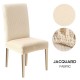 Set 6 huse pentru scaune - CREM UNT