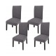 Set 6 huse pentru scaune - GRI INCHIS Set 6 huse pentru scaune - GRI INCHIS