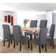 Set 6 huse pentru scaune - GRI INCHIS Set 6 huse pentru scaune - GRI INCHIS