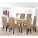 Set 6 huse pentru scaune - MARO DESCHIS Set 6 huse pentru scaune - MARO DESCHIS