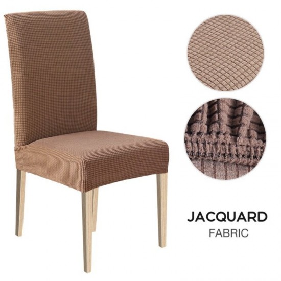 Set 6 huse pentru scaune - MARO DESCHIS Set 6 huse pentru scaune - MARO DESCHIS