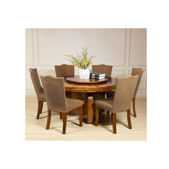 Set 6 huse pentru scaune - MARO DESCHIS Set 6 huse pentru scaune - MARO DESCHIS