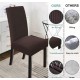 Set 6 huse pentru scaune - MARO INCHIS