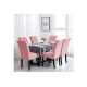 Set 6 huse pentru scaune - ROZ CORAI