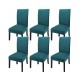 Set 6 huse pentru scaune - VERNIL TURCOAZ Set 6 huse pentru scaune - VERNIL TURCOAZ