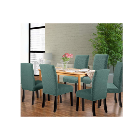 Set 6 huse pentru scaune - VERNIL TURCOAZ Set 6 huse pentru scaune - VERNIL TURCOAZ