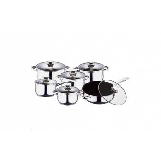 Set Oale din Inox 12 piese BL-1240TF BLAUMANN FOR YOUR HOME Set Oale din Inox 12 piese BL-1240TF BLAUMANN FOR YOUR HOME