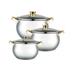 Set oale cu capac Gunberg GR 1057 6 piese Inox