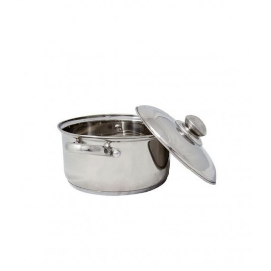 Cratita din Inox cu Capac din Inox, 28 cm , 8.70 l, Grunberg Gr1928 Cratita din Inox cu Capac din Inox, 28 cm , 8.70 l, Grunberg Gr1928