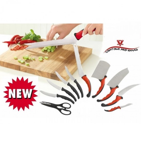 SET CUTITE DE BUCATARIE 11 PIESE SET CUTITE DE BUCATARIE 11 PIESE