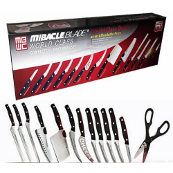 Set 13 cutite bucatarie Miracle Blade World Class