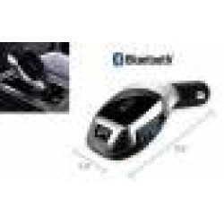 Modulator FM auto X5 cu port USB si slot card micro SD
