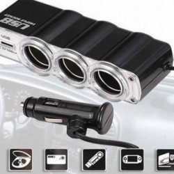 Pachet Aspirator masina + Car Kit Wireless Bluetooth +Tripla auto