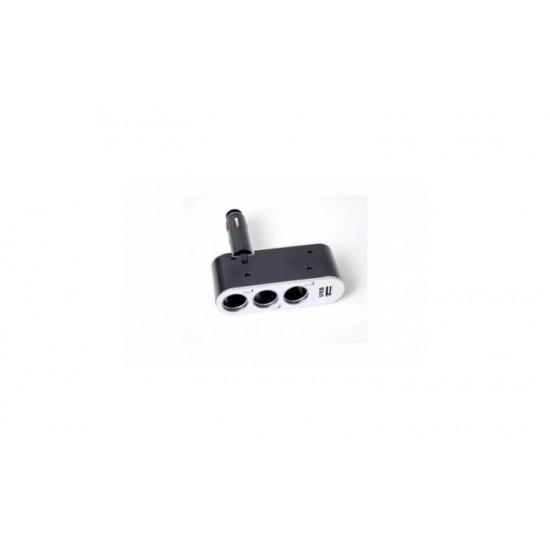 Pachet Aspirator masina + Car Kit Wireless Bluetooth +Tripla auto - Auto&Moto - oferit de sellsell.ro