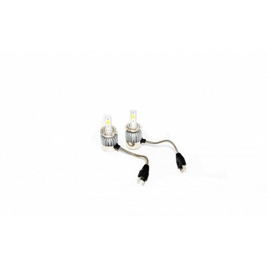 Set 2 becuri Auto, H7 LED, bec racire ventilatie , lumina xenon - Auto&Moto - oferit de sellsell.ro