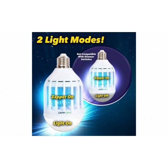 Bec LED 60W & lampa UV anti-tantari, insecte - Casă și Grădină - oferit de sellsell.ro