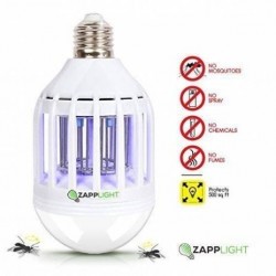 Bec LED 60W & lampa UV anti-tantari, insecte