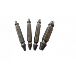 Set de 4 extractoare, "Speed Out", pentru suruburi rupte