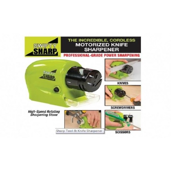 Ascutitor motorizat, fara fir pentru cutite, surubelnite, foarfece si multe altele - Scule și unelte - oferit de sellsell.ro